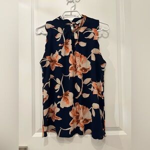 Faith and Joy | Floral Sleeveless Blouse, S